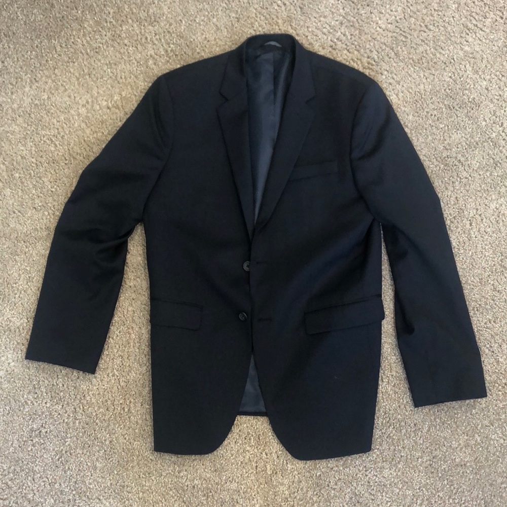 Banana Republic navy blazer suit jacket 40R